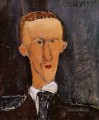 Porträt von Blaise Cendrars 1917 Amedeo Modigliani